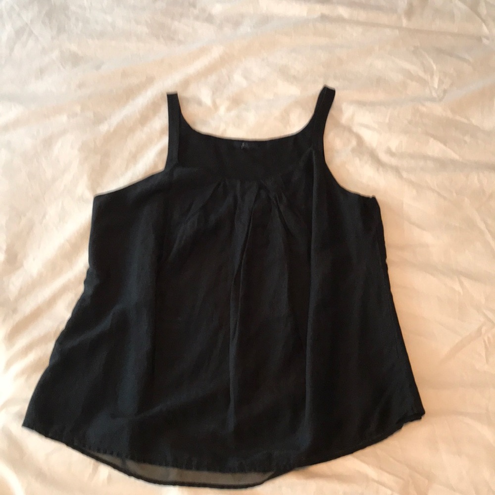 Black tank top